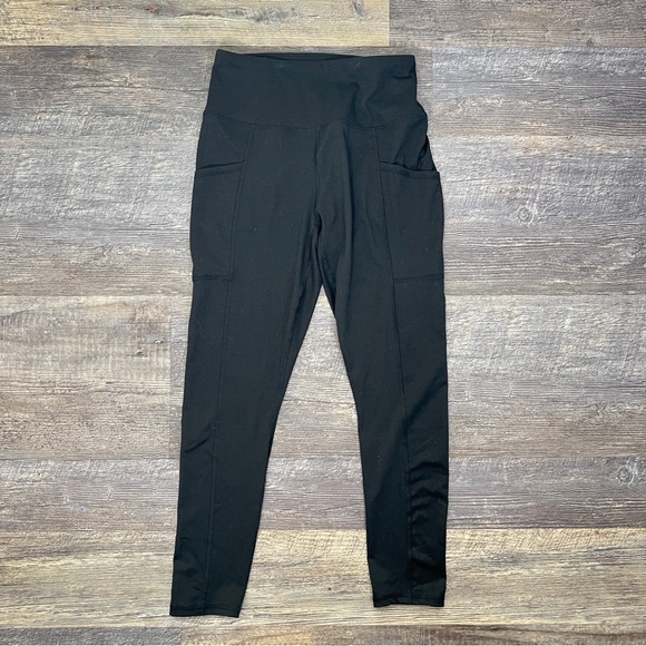 Maurices Black Leggings with Pockets size small S B134 - Picture 1 of 4